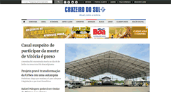 Desktop Screenshot of jornalcruzeiro.com.br